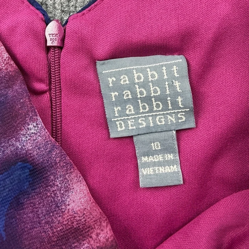 Rabbit‎ Rabbit Designs M Pink Purple Tie Dye Maxi Dress Sleeveless